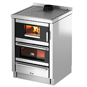 Cuisinire  bois Cadel Kook 60 4.0 avec ventilation