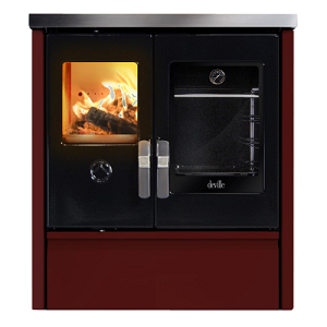 Cuisinire  bois Deville Melisse 75 bordeaux C086AA03