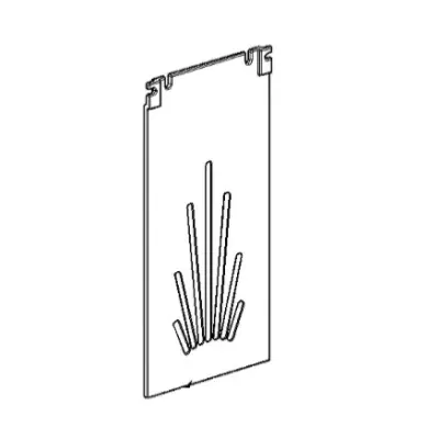PAROI ARRIERE FONTE - EXTRAFLAME Réf. 007270204 (SUIVI)