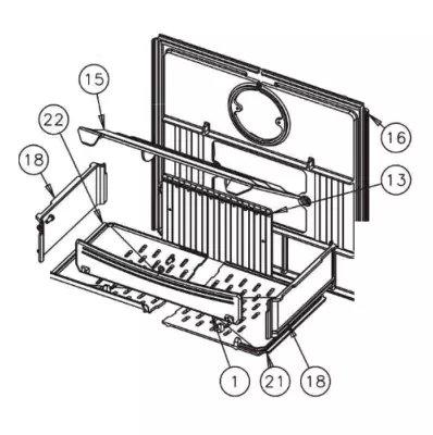 PLAQUE PROTECTION COTE 389140 - GODIN Réf. 10173389140053 (SUIVI)