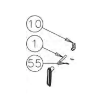 MENTONNET FERMETURE 366101 - GODIN 12146366101000 (Référence épuisée)