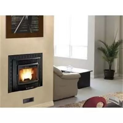 Vue éclatée - Insert à pellet Comfort Maxi Noir - EXTRAFLAME Réf. 1270303