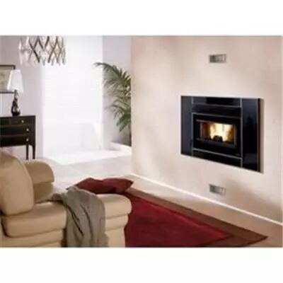 Vue éclatée - Insert à pellet Comfort P80 Noir - EXTRAFLAME Réf. 1272701