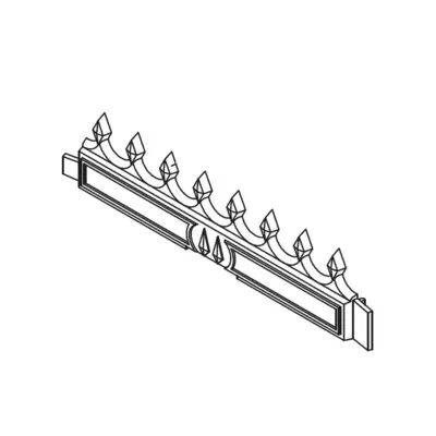 GRILLE FACE 1340802074 - FRANCO BELGE Réf. 307434 (SUIVI)