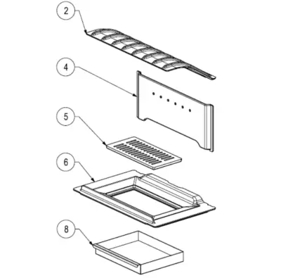 Déflecteur 560X295mm - SUPRA Réf. 40476 (SUIVI)