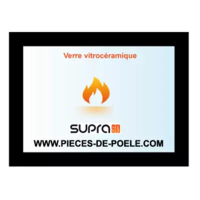 Verre vitrocéramique sérigraphié - SUPRA Réf. 42180 (SUIVI)