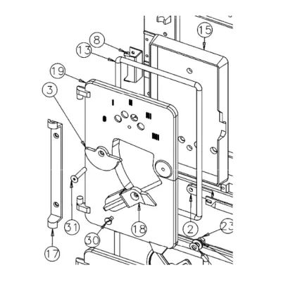 PORTE CHARGEMENT FOYER CHATELAINE ET ARPEGE - GODIN Réf. 42831675301