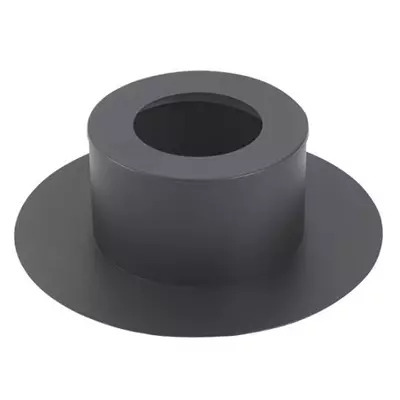 Cache conduit rond noir Ø100mm - TEN Réf. 482810