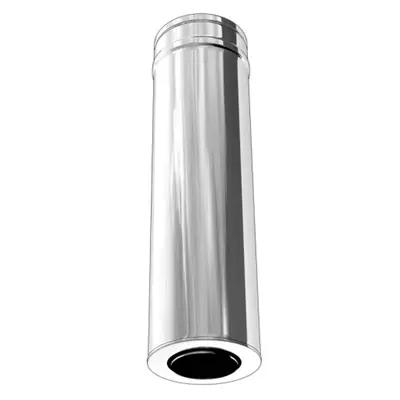 Conduit de finition Duoten inox Ø80/130mm longueur 495mm - TEN Réf. 551088