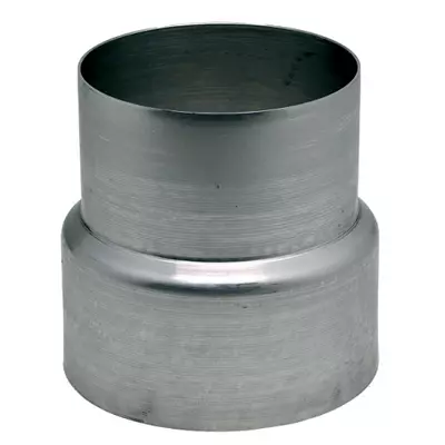 Réduction aluminié Ø153 femelle x Ø125 mâle - TEN Réf. 575325