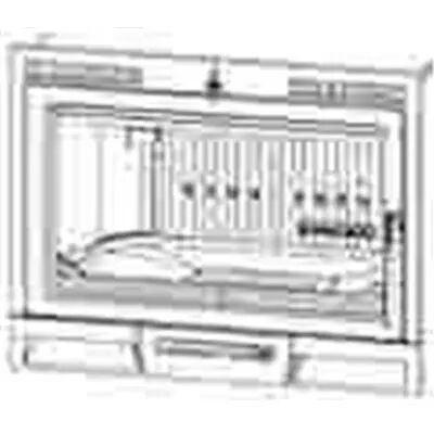 Vue éclatée - INSERT SALINA 13 kW - FRANCO BELGE Réf. 6341340