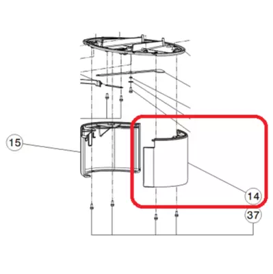 PIED DROIT BOW - DOVRE Réf. 72.52289.021