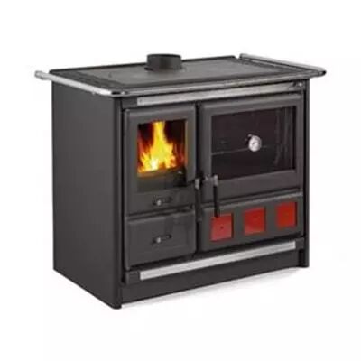 Vue éclatée - Cuisinières à bois Rosa XXL-NE Noir - LA NORDICA Réf. 7015190