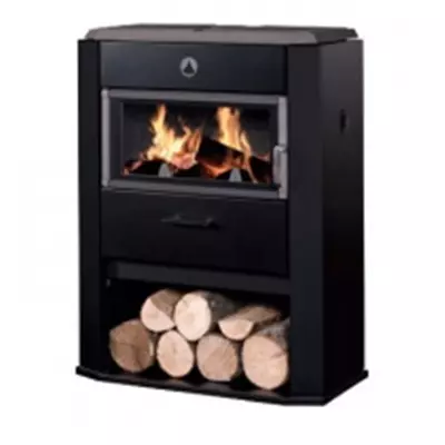 Vue éclatée - Poêle à bois ECO 9 KW Gris - DEVILLE Réf. C07788.09