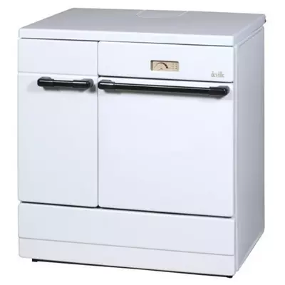 Vue éclatée - Cuisinière à bois SESAME VISION Blanc - DEVILLE Réf. C08630.01