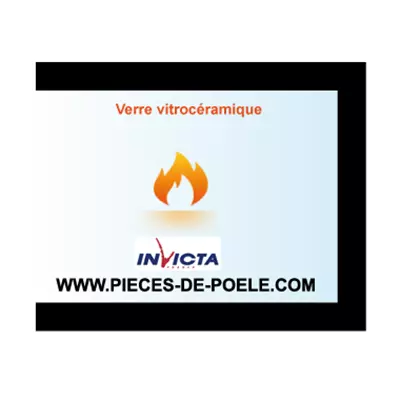 Verre vitrocéramique sérigraphié - INVICTA Réf. X0045203002