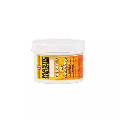 Pot 450g Mastic réfractaire - 1100°C - Noir (SUIVI)