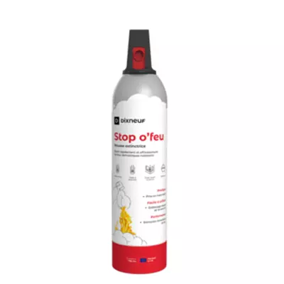 STOP O'FEU Mousse extinctrice aérosol 750ml - DIXNEUF 042.ME750 (SUIVI)