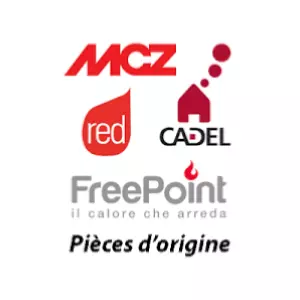 Déflecteur en Alutec® - MCZ (Cadel-FreePoint-Red) Réf. 41152007300