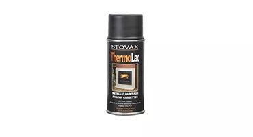 Bombe de peinture 150ml noir Midnight Black - STOVAX Réf. RVAC011 (STOCK)