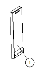 Brique latérale à l\'unité - LACUNZA réf. 504000000847