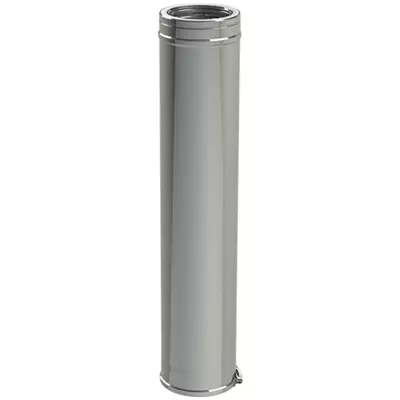 Conduit isolé inox Ø100/150mm double paroi DUOTEN longueur 1000mm - TEN Réf. 501108