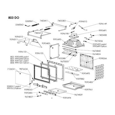 DEFLECTEUR AVANT - LORFLAM réf. 9596011