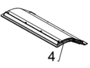 DEFLECTEUR INFERIEUR ADAM - SUPRA Réf. FR0108860B