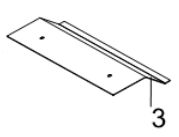 DEFLECTEUR SUPERIEUR ADAM - SUPRA Réf. FR0108850B