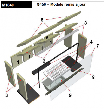 Déflecteur vermiculite - ROCAL réf. VRM1840-1