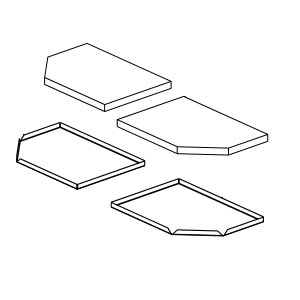 Doublure vermiculite pour déflecteur à l\'unité - SUPRA Réf. 39412 (SUIVI)