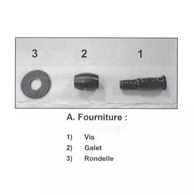 Kit remplacement Axe De Verouillage - SUPRA Réf. 34710 (STOCK)