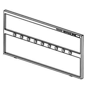 PLAQUE D\'ATRE NEO 76 16/9 - SUPRA Réf. 37339 (STOCK)