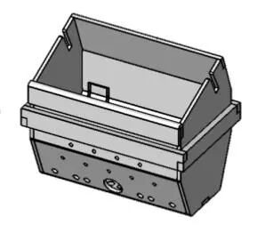 Pot de combustion complet en acier inox - SUPRA Réf. 31222 (S)