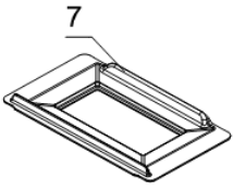 Sole (cadre de grille) ADAM - SUPRA Réf. FR0108890B