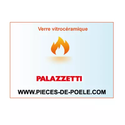 Verre vitrocéramique - PALAZZETTI Réf. 895000500