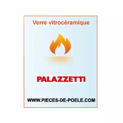 Verre vitrocéramique - PALAZZETTI Réf. 895709060