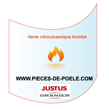 Vitre bombée Arktis 5 II - Justus/Oranier réf. 2910381000