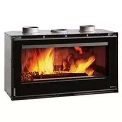 Vue éclatée - Cheminées Inserto 100 Crystal Ventilato Noir - LA NORDICA Réf. 6016003