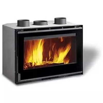 Vue éclatée - Cheminées Inserto 80 Crystal EVO Ventilato Noir - LA NORDICA Réf. 6016813