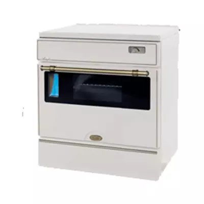 Vue éclatée - Cuisinière fioul sans bouilleur CUISINIERE FIOUL 7,5 KW Blanc - DEVILLE Réf. C09618.01-BUS