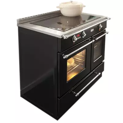 Vue éclatée - Cuisinière Princesse pyrolyse 1000 induction - GODIN Réf. 034520