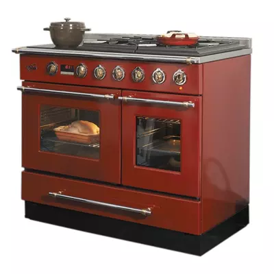 Vue éclatée - Cuisinière Princesse pyrolyse 1000 mixte gaz/induction - GODIN Réf. 034600