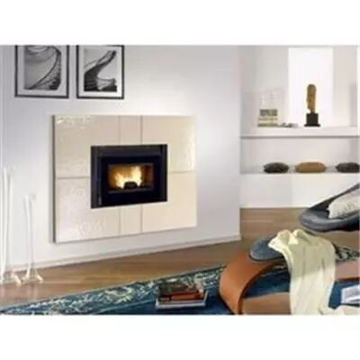 Vue éclatée - Insert à pellet Comfort Mini Crystal Noir - EXTRAFLAME Réf. 1273402