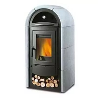 Vue éclatée - Poêle à bois Stefany Forno-PT Pierre Naturel - LA NORDICA Réf. 7113432