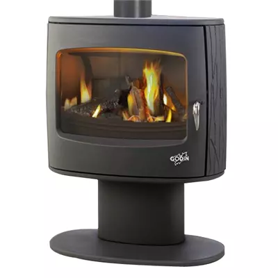 Vue éclatée - Poêle à gaz Eliot 6kW - GODIN Réf. 388431